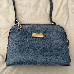 Burberry blue cross body bag